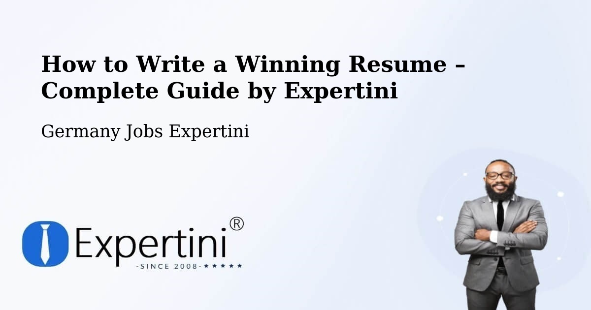 Resume Writing Guide for Job Seekers – Wilsdruff - Wilsdruff, Germany Jobs Expertini
