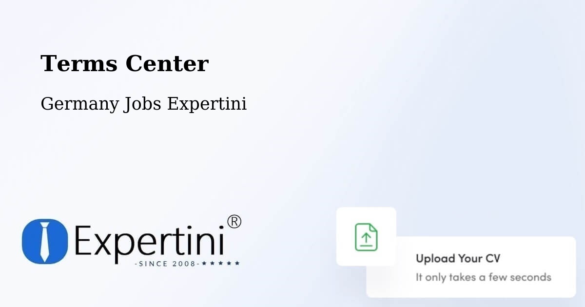 Terms of Service – Wilsdruff - Germany Jobs Expertini